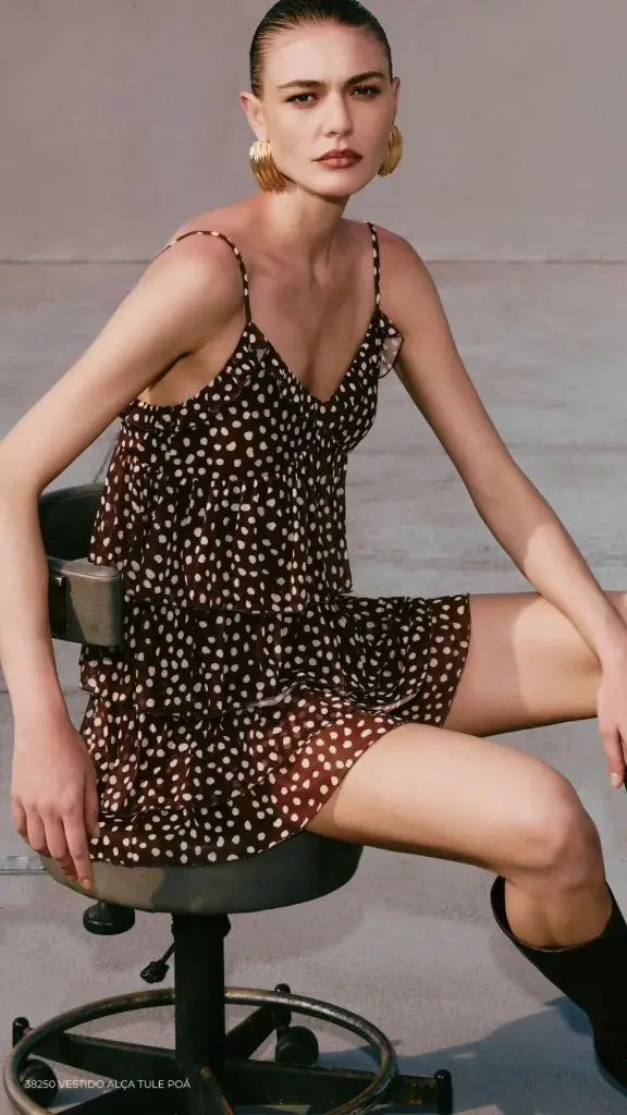 VESTIDO ALÇA TULE POA - ESMERAL